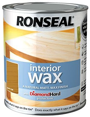 Ronseal IWDO750 750 ml Interior Wax - Dark Oak