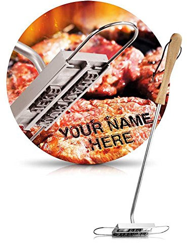 Grillstempel Grill Stempel BBQ Branding Brandeisen Brand Eisen BBQ-Branding 48 cm