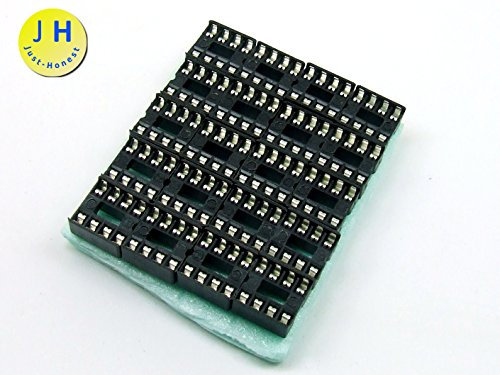 POPESQ® - 20 Stk./pcs. x DIP8 IC Sockel/Socket 0.3 inch / 7.62mm Attiny85, Attiny13 usw. #A873