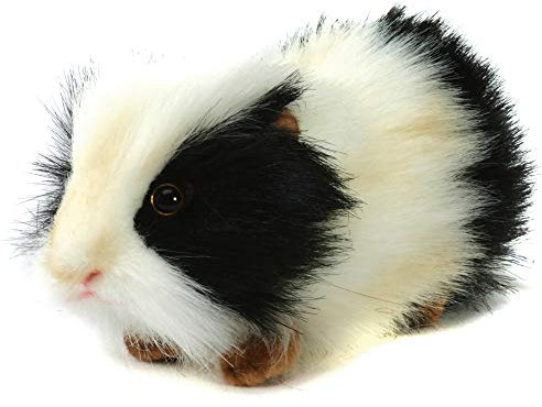 Hansa Plüschtier Meerschweinchen, Schwarz/Weiß, 20 cm