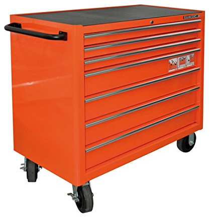 Bahco WERKSTATTWAGEN, 7 SCHUBL., ORANGE, 1016X501X985MM