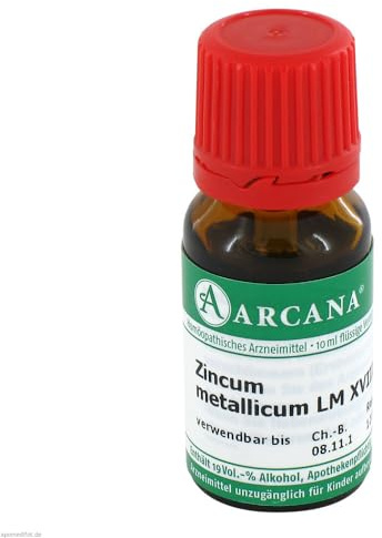 ZINCUM METALLICUM LM 18 Dilution 10 ml
