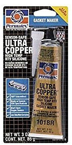 Permatex 81878 3 Oz Ultra Copper RTV Silicone Gasket Maker