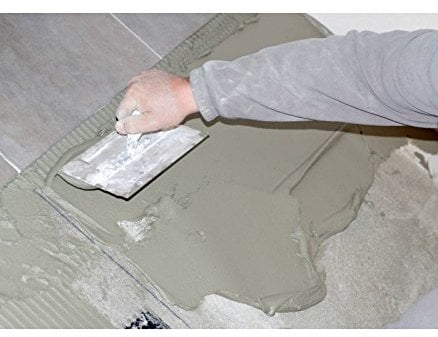 MATPRO - Joint Époxy Colle pour Carrelage - Étanche Eau et Infiltrations - Application Horizontale, Verticale, Intérieur et Extérieur - Ton Pierre - 2.5Kg