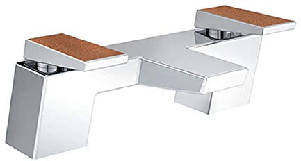 Bristan MSAI BF CR Metallix Badewanneneinlauf für Segel, Kupfer Radiance