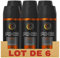 Axe Deodorant Spray Musk 0% Aluminium Salts for All Day Good Feel, 150 ml – Pack of 6