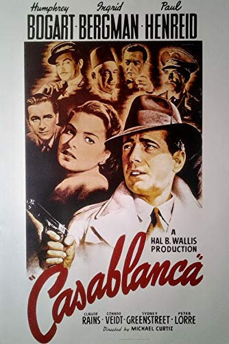 Casablanca (1942) | US Import Filmplakat, Poster [68 x 98 cm]