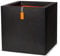 Capi Europe - Blumentopf quadratisch Smooth NL - 40x40 - Schwarz - Öffnung Ø32 - Blumentopf für den Innen- und Außeneinsatz - Bruchsicher - 100% recycelbar - KBL903