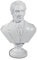 Isideco Kleine Büste Frederic Chopin, Polyresin, SCULPTURE, Büste, Weiß, 3404840111