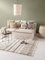 benuta Pop Teppich OYO - Creme 160x230 cm - Eleganter Boho Look Teppich für Schlafzimmer und Wohnzimmer - Maschinengewebt - Für Fußbodenheizung geeignet