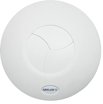 Airflow® iCONsmart 15 Extractor Fan, App & Bluetooth Control, Adjustable 5-22 l/s Flow, Multi Control Options, 3.2W Energy Efficient, QuietMark Certified | 5-Year Warranty