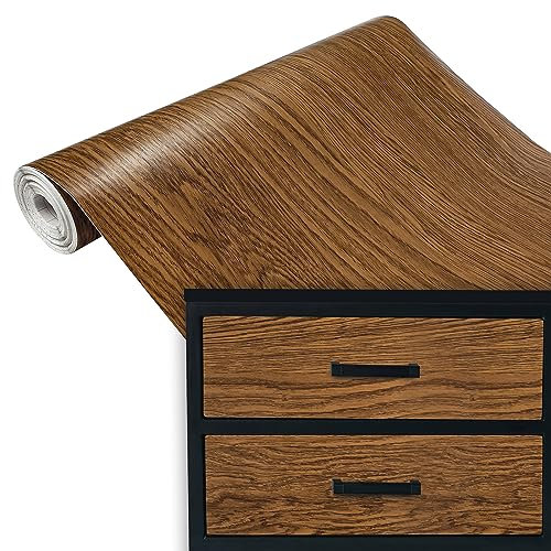 DecoMeister Vinilo Adhesivo Para Muebles Imitación de Madera de Roble Salvaje Papel Autoadhesivo Lámina Para Pared Cocina Puertas En Rollo Para Forrar Aspecto Madera 45 x 100 cm Por Metros