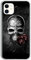 Cover per cellulare per Halloween, compatibile con Apple iPhone 11, trasparente, antiurto, morbido silicone [antigraffi] TPU Bumper ultra sottile con motivo a teschio, trasparente (iPhone X/XS, 6)
