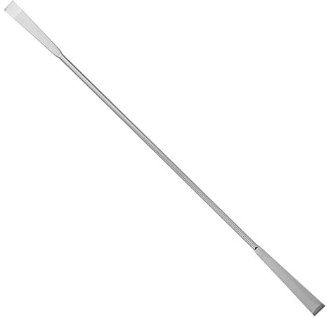 Metal Spatula Metal Spatula Lab Spatula, 20cm Lab Micro Double Ended Spatula Stainless Steel Laboratory Scraper Micro Lab Spoon for Lab Home () Makeup Spatula Makeup Spatula