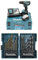 Makita DHP485RTJ Akku-Schlagbohrschrauber 18V / 5,0 Ah, 2 Akkus + Ladegerät im MAKPAC + Bohrer-Set 18tlg