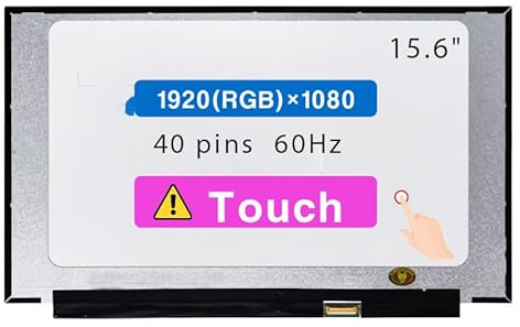 Screen Replacement for Acer Chromebook 315 CB315-4HT Series 15.6 FHD 1920x1080 40 pin LCD Touch Screen Display Panel