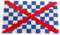 Gemelolandia Bandera Tercios de Spínola 90x150 cm - Diseño Histórico Militar - Poliéster Resistente para Exterior e Interior - Decoración y Coleccionismo Histórico