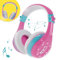 Lisciani - BARBIE Fashion Bluetooth Headphones - Casque Bluetooth Barbie - Accessoire Audio Enfant - Rose - Confort Ajustable - Connexion Sans Fil - Pour Fans de Barbie - Pour Enfants dès 4 ans