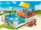 Coffret pour playmobil - Piscine avec terrasse - 5575 - Accessoire Maison - Set Jeu de Construction + 1 Carte Tigre - Nouveaute