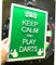 Darts Sign | Darts Decor | Keep Calm & Play Darts | Darts Gift | Man Cave | Home Bar | Father's Day Gift