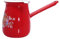 JMAHM Emaille Kaffeekanne Cezve Teekanne Wasser Kanne mit Schnabel (Rot, 300ml)