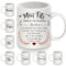Bommex Rappelle-toi toujours que tu es plus courageux Mugs pour Fils de maman papa cadeau d'inspiration Tasse à café pour mon fils cadeau d'anniversaire de Noël (fils)