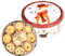 Danish Butter Cookies - Original Danish Butter Cookies in Festive Christmas Winter Woodland Design Reusable Tin - 454g (16 Ounce) - Great Gift 5 Designs (Fox Tin)