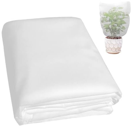 Cubierta contra heladas para jardín | Funda anticongelante Gruesa para Invierno: paño anticongelante cortable para climas fríos, Manta Ligera contra heladas para macetas, Balcones y Jardines