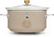 Swan SF17021OAT Nordic Slow Cooker with 3 Temperature Settings, Removable Dishwasher Safe Ceramic Pot and Glass Lid, 3.5L, Oatmeal