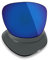 Mryok Lentes de repuesto compatibles con Ray-Ban Meta Wayfarer RW4008 53 mm - Opciones, Polarizados, azul pacífico, Taille unique