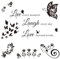 GOMAKERER Wandtattoo Familie Motivierend Wandaufkleber Mit Inspirierenden Zitaten Live Love Laugh Entfernbar Zum Abziehen Und Aufkleben Für Schlafzimmer Toilette Wohnzimmer Schlafzimmer Schule 90x39cm