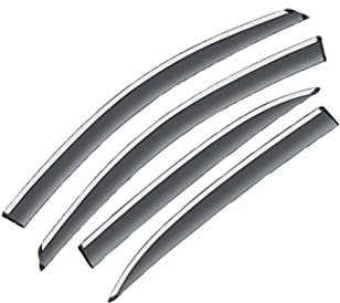 DSPLJQRYX Parabrisas Compatible con Golf Mk5 Compatible con VW 5 1K V Hatchback 2004~2009 2008 Accesorios Deflectores Embellecedor Visera De La Ventana del Coche Lluvia Ceja