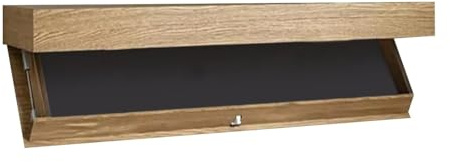 SJHFKDK Wandboard mit Geheimfach, Regal mit Geheimfach, verdecktes schwebendes Regal, wandmontierte Aufbewahrungslösung, Möbel (Brown)