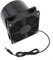 Extracteur d'air industriel à bride 12 V pour cuisine, salle de bain et maison pour animaux domestiques, 120x120x100mm, 3000 RPM Ventilateur de Bureau,WC, Installation simple