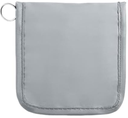 Pillen-Organizer, Medikamententasche, Mehrzwecktasche, kompakt, mit Reißverschluss, faltbare Aufbewahrungsfächer, transparente Taschen für verschreibungspflichtige Kosmetika, Lippenstifte, Fischöl