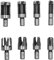 Conecte los enchufes de madera Juego de brocas de acero al carbono de alta calidad tipo de garra industrial Tipo de cuchillo de madera duradero para perforación de madera eléctrica 8 piezas