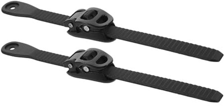SKISUNO 2Sätze Rollschuh Schnallen mit Befestigungsriemen Austauschbare Skate Zubehör für Skaterschuhe zu Installieren und Langlebig für Inline Skates