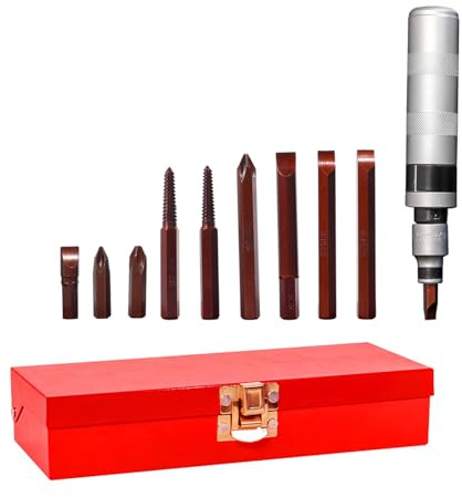 Estrattori Bulloni Pesanti E Impatto Sul Cacciavite Set Acciaio Carbonio Con Azione A Molla Facile Rimozione In Acciaio Carbonio