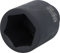 KS Tools 515.1446 3/4 Sechskant-Kraft-Stecknuss, lang, 46mm