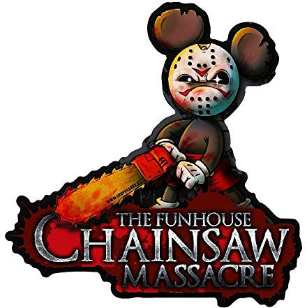 Aufkleber Chainsaw Massacre Sticker Fun Horror Skater Sakteboard Boarder Auto Camper Wohnwagen Bulli Gangster JDM Tuning Motorrad Moped