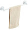 portasciugamani adesivo, 30 cm porta asciugamani da bagno da parete, bianca