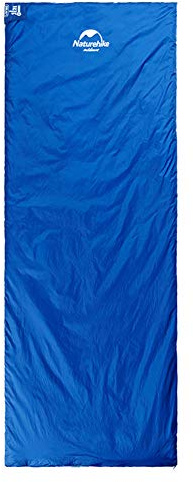 Naturehike Mini Ultralight XL LW180 Ultraleichter Schlafsack, Blau, Größe L, einzeln, Sky Blue, One Size