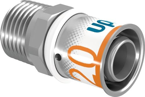 Uponor S-Press PLUS MLC Übergangsnippel 20mm x 1/2 AG
