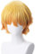 OSIAS Anime Cosplay Perücke, Demon Slayer Perücke, für Halloween, Party, Karneval, Nachtleben, Konzerte, Hochzeiten (Agatsuma Zenitsu Wig)