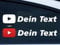 Decus Shop YouTube Wunschname Kanalname, Oil-Slick Folie, Auto-Aufkleber 1 Stück