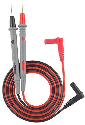 Messleitungen Multimeter Testkabel Kit, Akozon 2Pcs PT1006 Digitales Multimeter Nadelspitzen Sondenstift Testkabel 20A 109 cm Präzises Scharfes Sonden Testkabel Multimeter Zubehör