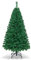 GIANTEX Künstlicher Weihnachtsbaum 150/180/210/240 cm, Tannenbaum Christbaum mit Metallständer, Kunstbaum Dekobaum Weihnachten für Zuhause Büro Geschäfte, grün (240 cm)
