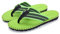Jinsha Uomo Infradito Estate Adulto Flip Flops Scarpe da Spiaggia e Piscina （green 46）