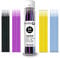 SD COLORS Stäbchen, 24 Stück, Auto-Lackierung, Reparatur, für Kratzer, Steinsplitter, Ausbesserungs-Mikrobürste, 1,2 mm, 1,5 mm, 2,0 mm, 2,5 mm