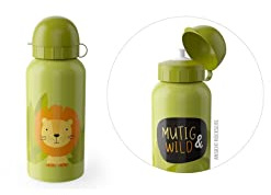 Kindertrinkflasche 400 ml Mutig & Wild